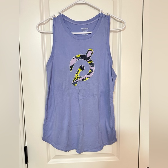 Peloton Women's Flow Racer Tank Top Purple - Picture 3 of 5